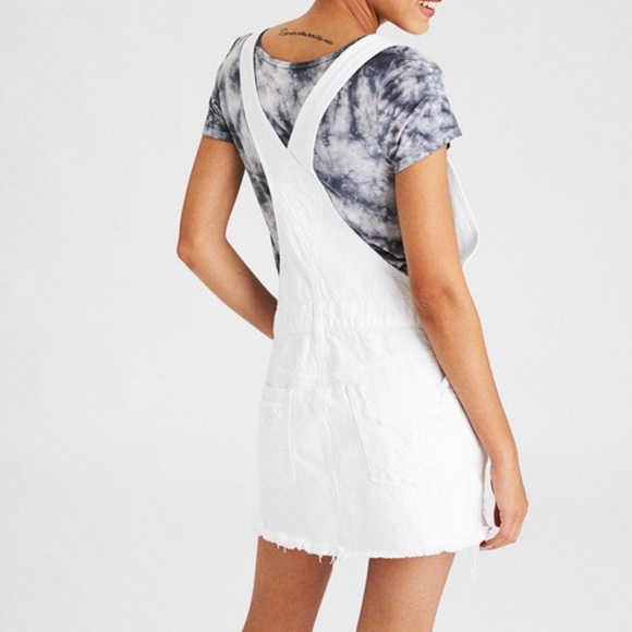 American Eagle Denim Overall Skirt Dress - Picture 2 of 3